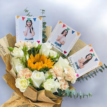 Personalized Flower Bouquet